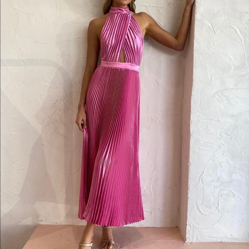 Lidee Gown in Dusty Rose